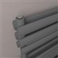 Tunstall Double 800 x 500 Towel Rail Matt Anthracite