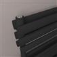 Tunstall Double 560 x 1000 Towel Rail Matt Black