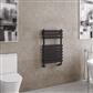 Tunstall Double 800 x 500 Towel Rail Matt Black