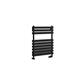 Tunstall Double 800 x 600 Towel Rail Matt Black