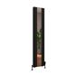 Tunstall Double Mirror 1800 x 380 Radiator Matt Black