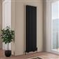 Tunstall Double 1800 x 490 Radiator Matt Black