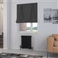 Rivassa 2 Column Radiator 600 x 518mm Matt Black