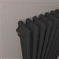 Rivassa 3 Column Radiator 300 x 1373mm Matt Black