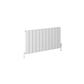 Rosano 600 x 1040 Aluminium Radiator Matt White