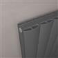 Guardia 1800 x 280 Aluminium Radiator Matt Anthracite