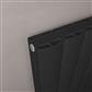 Guardia 1800 x 280 Aluminium Radiator Matt Black