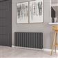 Guardia 600 x 1230 Aluminium Radiator Matt Anthracite