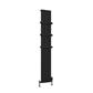 Peretti 1800 x 280 Aluminium Radiator Matt Black