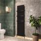 Peretti 1800 x 470 Aluminium Radiator Matt Black