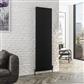 Vesima 1800 x 503 Aluminium Radiator Matt Black