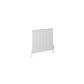 Vesima 600 x 603 Aluminium Radiator Matt White