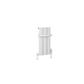 Peretti 600 x 280 Aluminium Radiator Matt White