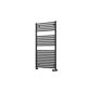 Velor 1200 x 600 Aluminium Towel Rail Matt Anthracite