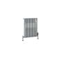 Peretti 600 x 470 Aluminium Radiator Polished Aluminium