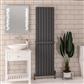 Hadleigh 1800 x 485 Aluminium Radiator Matt Anthracite