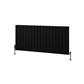 Hadleigh 600 x 1255 Aluminium Radiator Matt Black