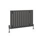 Sandhurst 600 x 835 Aluminium Radiator Matt Anthracite