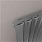 Sandhurst 1800 x 275 Aluminium Radiator Polished Aluminium