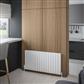 Addington Aluminium 600 x 1180 Radiator Type20 Gloss White