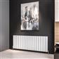 Guardia 600 x 1610 Aluminium Radiator Matt White