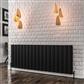 Guardia 600 x 1610 Aluminium Radiator Matt Black