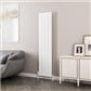 Kingswood Slimline 1800 x 410 Aluminium Radiator Matt White