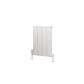 Kingswood Slimline 600 x 410 Aluminium Radiator Matt White