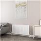 Kingswood Slimline 600 x 1210 Aluminium Radiator Matt White