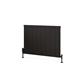 Kingswood Slimline 600 x 810 Aluminium Radiator Matt Black