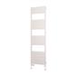 Kingswood Slimline 1820 x 500 Aluminium Towel Rail Matt White