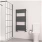 Kingswood Slimline 1220 x 600 Aluminium Towel Rail Matt Anthracite