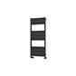 Kingswood Slimline 1220 x 500 Aluminium Towel Rail Matt Black