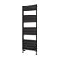 Kingswood Slimline 1820 x 600 Aluminium Towel Rail Matt Black