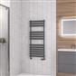 Tunstall 1200 x 500 Towel Rail Matt Anthracite