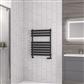 Tunstall 800 x 600 Towel Rail Matt Black