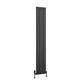 Charlton 1800 x 280 Aluminium Radiator Matt Anthracite