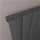 Malmesbury 600 x 375 Aluminium Radiator Matt Anthracite