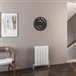 Malmesbury 600 x 470 Aluminium Radiator Matt White