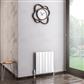 Fairford 600 x 565 Aluminium Radiator Matt White