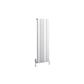 Fairford 1200 x 375 Aluminium Radiator Matt White