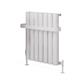 Burford 600 x 485 Aluminium Radiator Matt White