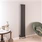 Burford 1800 x 275 Aluminium Radiator Matt Anthracite