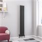 Kelmscott 1800 x 275 Aluminium Radiator Matt Anthracite