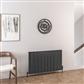 Malmesbury 600 x 1040 Aluminium Radiator Matt Anthracite