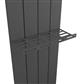 Design Towel Shelf 375mm Charlton/Rosano Matt Anthracite