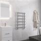 Marlow 850 x 500 Towel Rail Matt Grey