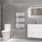 Hurley 800 x 500 Towel Rail Matt White