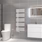 Hurley 1200 x 500 Towel Rail Matt White 