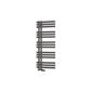 Hurley 1200 x 500 Towel Rail Matt Anthracite 